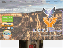 Tablet Screenshot of hopegv.org